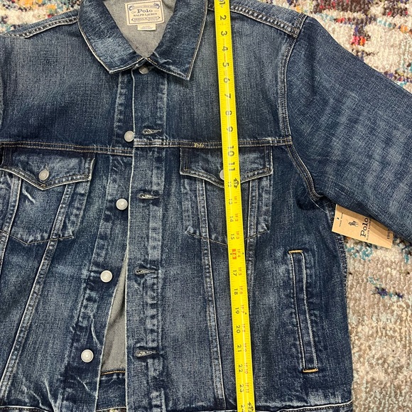 NEW POLO RALPH LAUREN MENS DENIM JEAN TRUCKER JACKET 2X - Picture 13 of 13